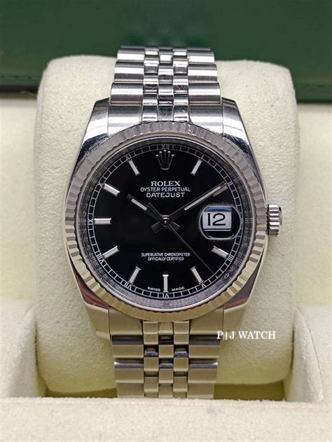 rolex san giovanni valdarno|Rolex Datejust 36mm ref. 116234 Black dial Jubilee bracelet for .